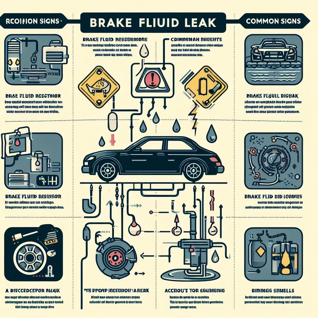 Signs and Symptoms of a Brake Fluid Leak