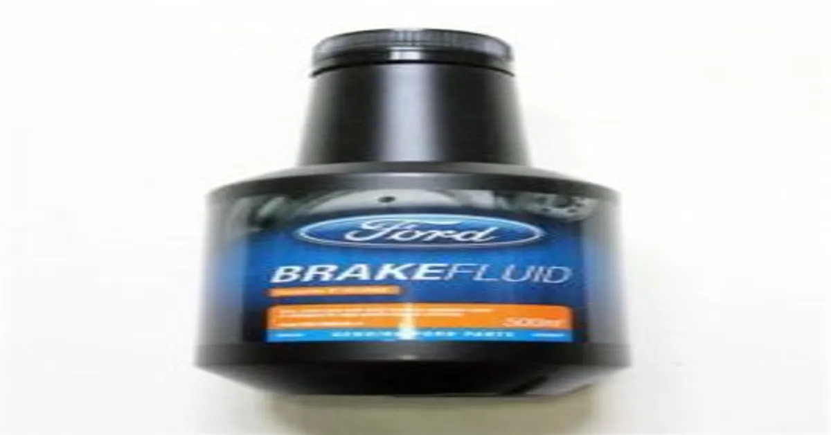 brake fluid for 2013 ford edge