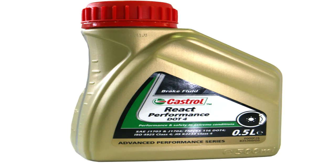 castrol react performance dot 4