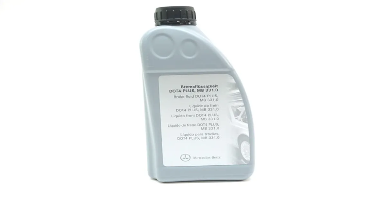 mercedes brake fluid change cost